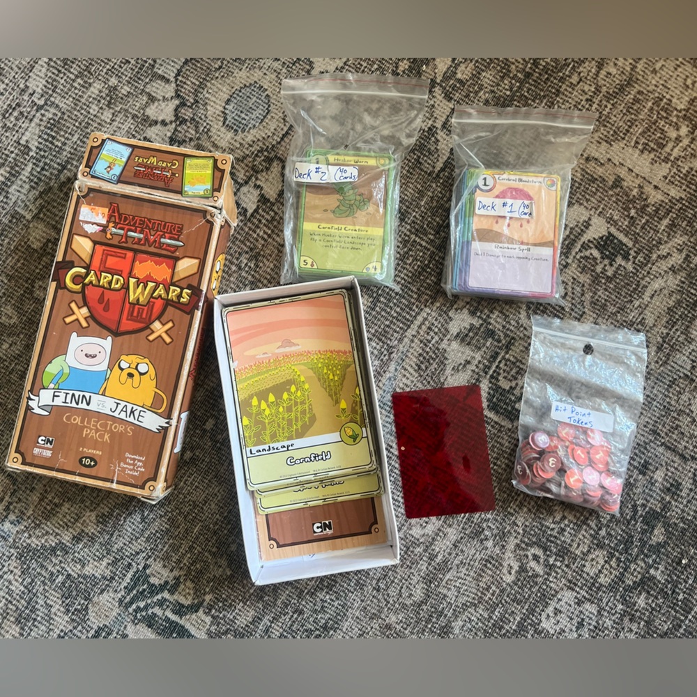 Adventure Time Card Wars Finn vs. Jake Collector's Pack - Picture 2 of 6